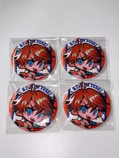 3SKMcollege 缶バッジ 北見遊征 デフォルメ