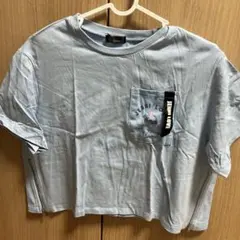 JENNI LOVE 水色 Tシャツ ポケット付き