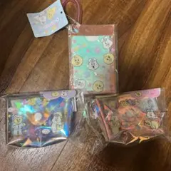 んぽちゃむ　ミニポーチ　パスケース　セットのサムネイル