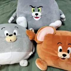 トムとジェリー まんまるぬいぐるみ 3種セットのサムネイル