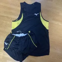 MIZUNO 陸上競技用 ランニングシャツ パンツ 上下セットのサムネイル
