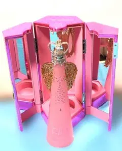 Fillico 空き瓶 ピンク 羽根 王冠付き - メルカリ
