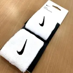 新品【2個セット】Nike ワイドリストバンド BN2094 白