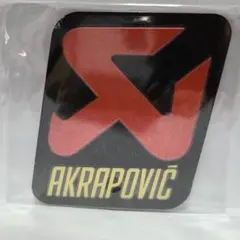 AKRAPOVIC　アクラポビッチ　耐熱アルミステッカーのサムネイル