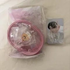 本国ペンミ SKZ 5'CLOCK クリアポーチ トレカ付き　HAN