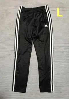 adidas マストハブ スナップパンツ サイドボタン ラインパンツ 　L
