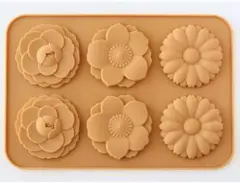 チョコレートモールド　フラワー型　cotta コッタ　製菓道具のサムネイル