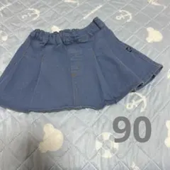 90 女の子　スカート　petit main（プティマイン）