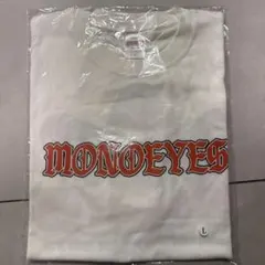 MONOEYES Tシャツ ホワイト Lサイズ