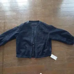 春夏用レースノーカラージャケット　未使用のサムネイル