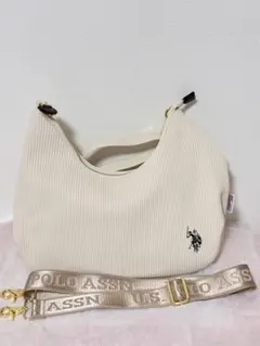 U.S. POLO ASSN. プリーツ ショルダーバッグのサムネイル