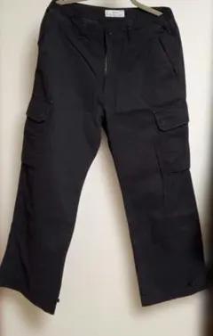 RAGEBLUE 黒 カーゴパンツ