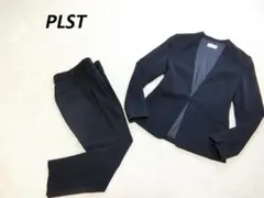 PLST　セオリー　ウォッシャブル　ノーカラー　パンツ　セットアップ　XSのサムネイル