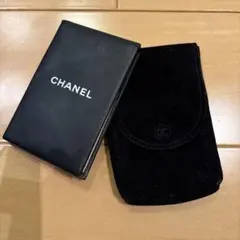 CHANEL 折りたたみ式ミラー ひびあり