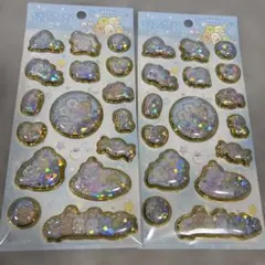 すみっコぐらし キラッとぷくぷくシール 2シートセット