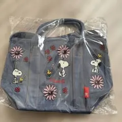 スヌーピーデニムトートバッグ