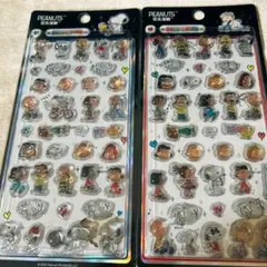 ラスト1点海外正規品 PEANUTS シール2セット　スヌーピー