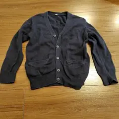 無印良品　ネイビー カーディガン サイズ120