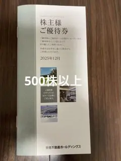 東急不動産ホールディングス株主優待（500〜1000株）有効期限2026年8月