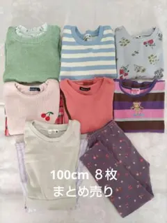 100cm まとめ売り ブランシェス ムージョンジョン ユニクロ トレーナー他