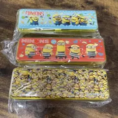 ミニオンズ 文房具入れ 3個セット