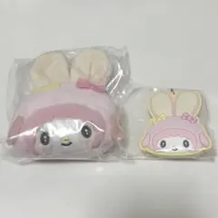 サンリオ シークレットミニポーチチャーム ラバーミラーキーホルダー ピアノちゃん