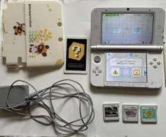 美品 ニンテンドー3DS LL ホワイト ソフト3本付き