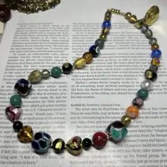 イタリア製ヴェネツィアンガラスのネックレス カラフル