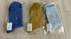 カラフルソックス3足セット