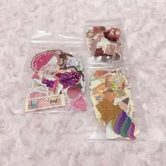 シール 大量 おすそ分け 暖色セット