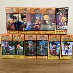 ドラゴンボール ワールドコレクタブルフィギュア 11点まとめ売り