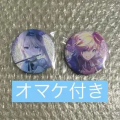 プロセカ グリッター 缶バッジ 36a 鏡音リン・レン