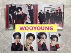 ATEEZ BAD ウヨン☆CD&特典トレカ4枚set♪タワレコFPソロFC