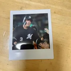 角中勝也 千葉ロッテマリーンズ シークレットスクエアチェキ