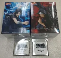 GIGO限定　NARUTO うちはサスケ・イタチフィギュア2種セットシール付き