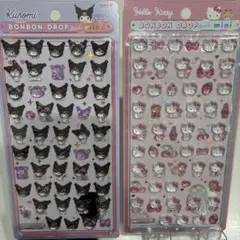 サンリオ　ボンボンドロップシール　ミニ　クロミ　キティ　正規品