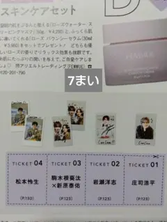 最新号　CanCam　2026年2月号 チェキプレゼント応募券7まい