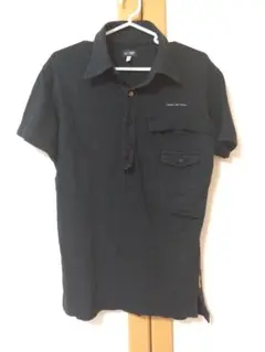 k*o様 ARMANI JEANS ポロシャツ ブラック メンズ Mサイズのサムネイル