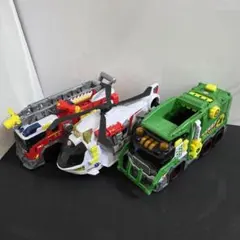 働く乗り物 消防車 ゴミ収集車 消防ヘリ サウンド