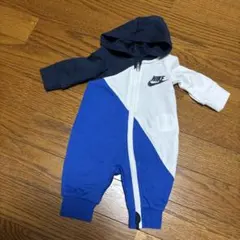NIKE ベビー フード付きロンパース 50-56cm