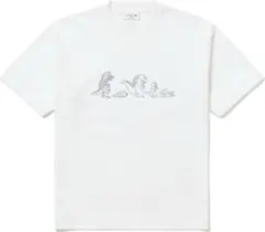 ラコステ x ゴジラ Tシャツ 白 5 L LACOSTE GODZILLA - メルカリ