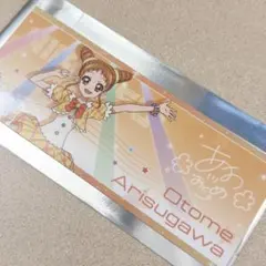 アイカツ！ 有栖川おとめ サインフォトコレクション 韓国グッズ 正規品