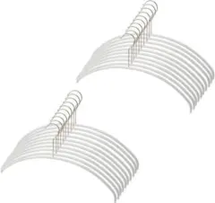 マワハンガー エコノミック40P white 20本 すべらないMAWAハンガー