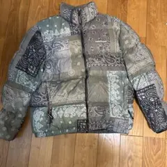 thisisneverthat バンダナ柄 ダウンジャケット