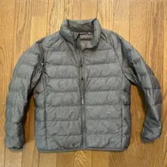 UNIQLO キッズ ダウンコート グレー140