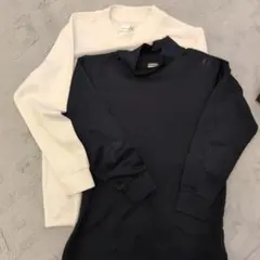 IGNIO 野球アンダーシャツ ネイビー　ホワイト 130 2枚セット