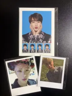BTS JIN ポラロイド WINGS フォトシート Young Forever