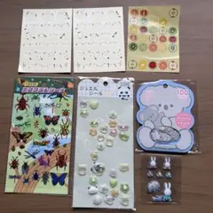 シール まとめ売り おまけ付き/ミッフィー、コアラ、シマエナガ
