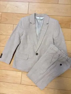 H&M ライトグレージュ　フォーマルスーツ セット