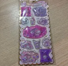 キラキラウォーターインシール マイメロ クロミ　サンリオ